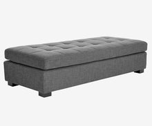 Load image into Gallery viewer, Mirak Ottoman - Light Brown

